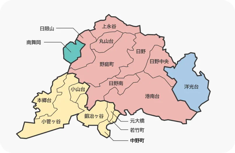対象地域マップ